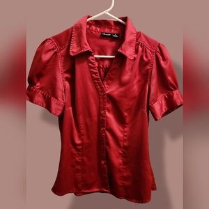 Cute women's button up blouse - size S